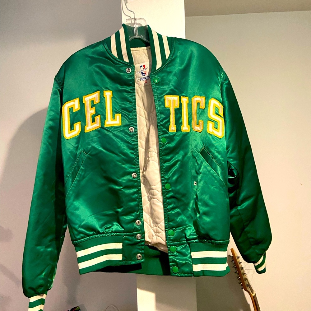 Authentic NBA Starter Jacket Boston Celtics size Small
